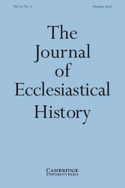 Read 'William McIlwaine and the 1859 Revival in Ulster: A Study of Anglican and Evangelical Identities', Journal of Ecclesiastical History, 65.4 (2014) - Daniel Ritchie | ePub