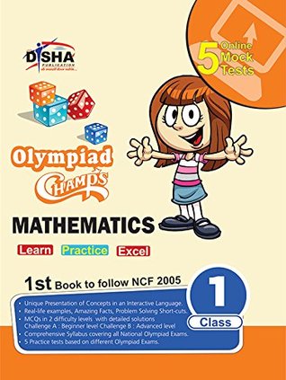 Full Download Olympiad Champs Mathematics Class 1 with 5 Online Mock Tests - Disha Experts file in ePub