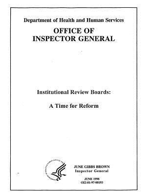 Read Institutional Review Boards: A Time for Reform. - Office of the Investigator General | ePub