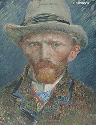 Download Notebook: unruled, 120 pages, 8.5x11 inches (21.59 x 27.94 cm), matte cover: Self-portrait (1887) by Vincent van Gogh: double-sided, non-perforated, perfect binding, matte cover -  file in PDF