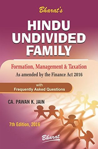 Download HINDU UNDIVIDED FAMILY (Formation, Management & Taxation) - Pawan Jain | ePub