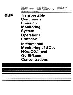 Read Online Transportable Continuous Emission Monitoring System Operational Protocol Instrumental Monitoring of So2noxco2 and O2 Effluent Concentrations - United States Environmenta Agency (Epa) | ePub