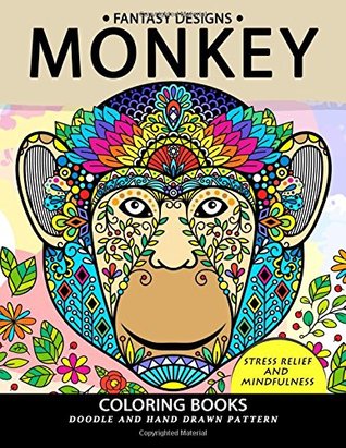 Full Download Monkey Coloring Book: Stress-relief Coloring Book For Grown-ups - Balloon Publishing | ePub