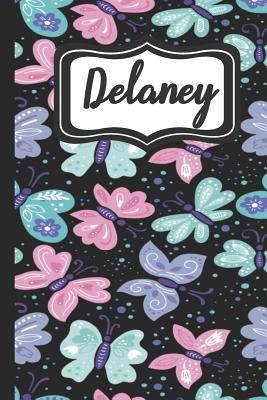 Read Delaney: Personalized Girls Name Beautiful Butterflies Journal Pretty Lined Notebook for Women -  | ePub