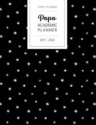 Download Popo Academic Planner 2019-2020: Monthly & Weekly - Dated with Todo Notes - Flowery Snowflake -  file in ePub