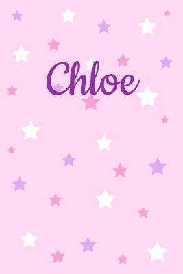 Read Chloe First Name Personalized Notebook: College Ruled Journal. Pastel Pink Writing Diary with Stars Pattern for Girls and Women - Namester Publishing file in ePub