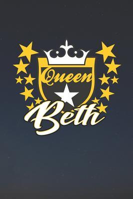 Full Download Queen Beth: First Name Funny Sayings Personalized Customized Names Women Girl Mother's day Gift Notebook Journal -  file in ePub