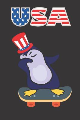 Read USA: Dabbing Penguin Skateboarding 4th of July Notebook Journal -  | ePub