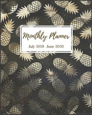 Read Monthly Planner July 2019- June 2020: Black & Golden Pineapples Panners 2019-2020 Monthly Schedule Organizer - Agenda Planner 12 Months Calendar Appointment Notebook Monthly July 2019 through June 2019. with Inspirational Quotes. -  file in ePub