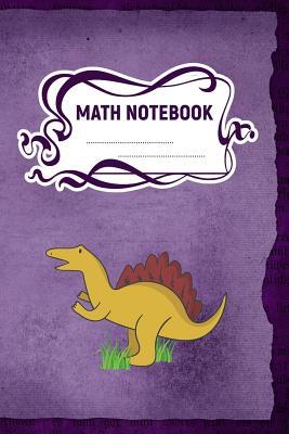 Download Math Notebook: A 6x9 Inch Matte Softcover Paperback Notebook Journal With 120 Blank Lined Pages - Cursive Paper-Dinosaurs -  | PDF