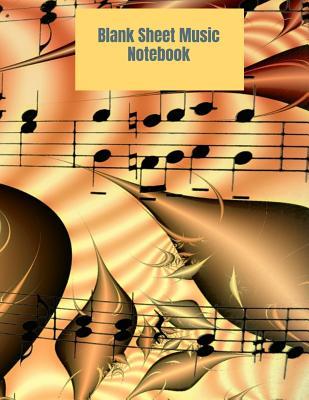 Read Online Blank Sheet Music Notebook: Music Manuscript Paper, Staff Paper, Musician Notebook 8.5 x 11, 100 pages - Musical Creations file in PDF